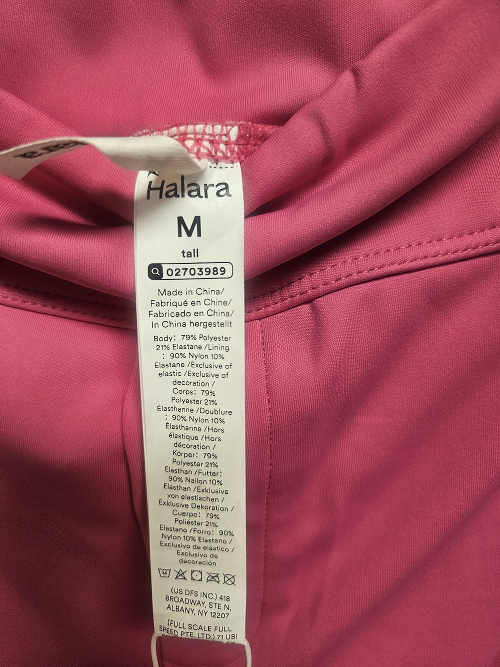 HALARA Bright Pink Wide Leg Lounge Pants - Picture 5 of 5